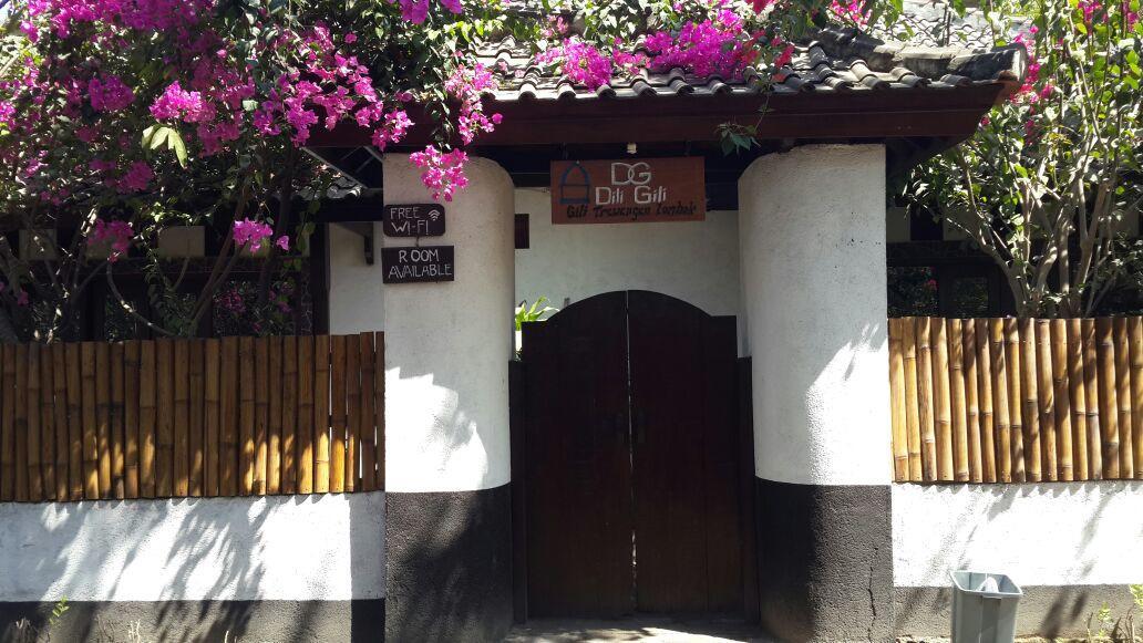 ギリ・トラワンガン Dili Gili Bed & Breakfast エクステリア 写真